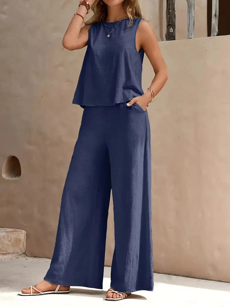 Danielle™ Sleeveless Two-Piece Set